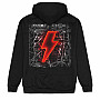 AC/DC hoodie, PWRUP Lightning Cables BP Black, men´s