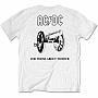 AC/DC t-shirt, About To Rock White BP, men´s