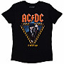 AC/DC t-shirt, Angus Triangle PRW-UP EU Tour '24 BP Black, ladies