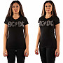 AC/DC t-shirt, Logo With Rhinestone Girly, ladies