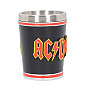 AC/DC shot glass 50 ml/7 cm/13 g, Red Logo