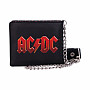 AC/DC purse 11 x 9 x 2 cm s řetízkem/ 220 g, Red Logo