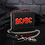 AC/DC purse 11 x 9 x 2 cm s řetízkem/ 220 g, Red Logo