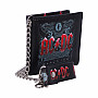 AC/DC purse 11 x 9 x 2 cm s řetízkem/ 220 g, Black Ice