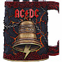 AC/DC tankard 500 ml/15,7 cm/1.19 kg, Hells Bells