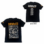 Baroness t-shirt, Gold & Grey Date Back BP Black, men´s