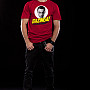 Big Bang Theory t-shirt, Bazinga Sheldons Head, men´s