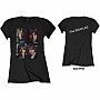 The Beatles t-shirt, White Album Faces Girly BP Black, ladies