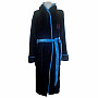 Notorious B.I.G. bathrobe, Crown Black