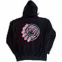 Blink 182 mikina, Double Six Arrow Smiley Zipped BP Black, men´s