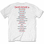 David Bowie t-shirt, Bowie Is BP White, men´s