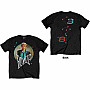 David Bowie t-shirt, Circle Scream BP Black, men´s