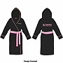 BlackPink bathrobe, Logo Black, unisex