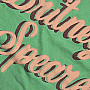 Britney Spears t-shirt, Retro Text Ringer Green, men´s