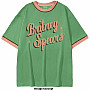 Britney Spears t-shirt, Retro Text Ringer Green, men´s