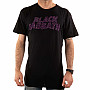 Black Sabbath t-shirt, Wavy Logo Diamante Eco Friendly Black, men´s