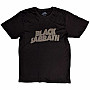 Black Sabbath t-shirt, Wavy Logo Hi-Build Black, men´s