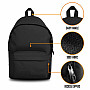 AC/DC rucksack PES 43x30x15cm, PWR UP 1 Black