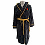 The Godfather bathrobe, Rose & Logo Black, unisex