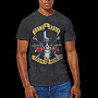 Guns N Roses t-shirt, Appetite Washed Dip-Dye Black, men´s