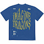 Imagine Dragons t-shirt, Lyrics BP Blue, men´s