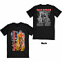 Iron Maiden t-shirt, First Album Track list V.3. BP Black, men´s