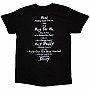 Korn t-shirt, Issues Tracklist BP Black, men´s