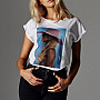 Lady Gaga t-shirt, Hat White, ladies