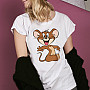 Tom & Jerry t-shirt, Mouse Girly White, ladies