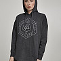 Linkin Park mikina, OML Oversize Charcoal, ladies