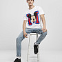 Mickey Mouse t-shirt, M Face White, men´s