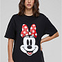 Mickey Mouse t-shirt, Minnie Smiles Ladies Black, ladies