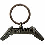 Metallica keychain 65 mm, 3D Logo Zinc