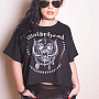 Motorhead t-shirt, Skulls & Aces Glitter Boxy, ladies