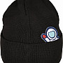 NASA winter beanie cap, NASA Embroidery Logo Black Onesize