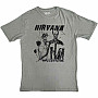 Nirvana t-shirt, Incesticide Stacked Logo BP Light Green, men´s