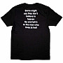 Oasis t-shirt, Some Might Say Lyric BP Black, men´s