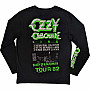 Ozzy Osbourne t-shirt long rukáv, Madman Loose BP Black, men´s