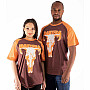 Pantera t-shirt, Skull Brown & Orange, men´s