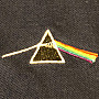 Pink Floyd polo t-shirt, DSOTM Prism Black, men´s