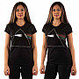 Pink Floyd t-shirt, Dark Side of the Moon 50th Embellished Black, ladies