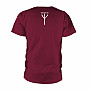 Burzum t-shirt, Aske 2013 BP Maroon, men´s