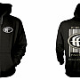 Fear Factory mikina, Machines of Hate Zip BP Black, men´s