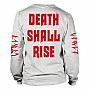 Cancer t-shirt long rukáv, Death Shall Rise White, men´s