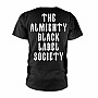 Black Label Society t-shirt, The Almighty Black, men´s