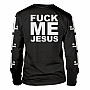 Marduk t-shirt long rukáv, Fuck Me Jesus Black, men´s