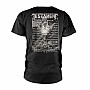 Testament t-shirt, Europe 2020 Tour BP Black, men´s