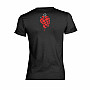 Green Day t-shirt, American Idiot Heart Girly BP Black, ladies