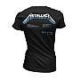 Metallica t-shirt, Master of Puppets Tracpcs BP Black, ladies