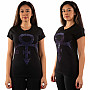 Prince t-shirt, Purple Symbol Diamante Black, ladies